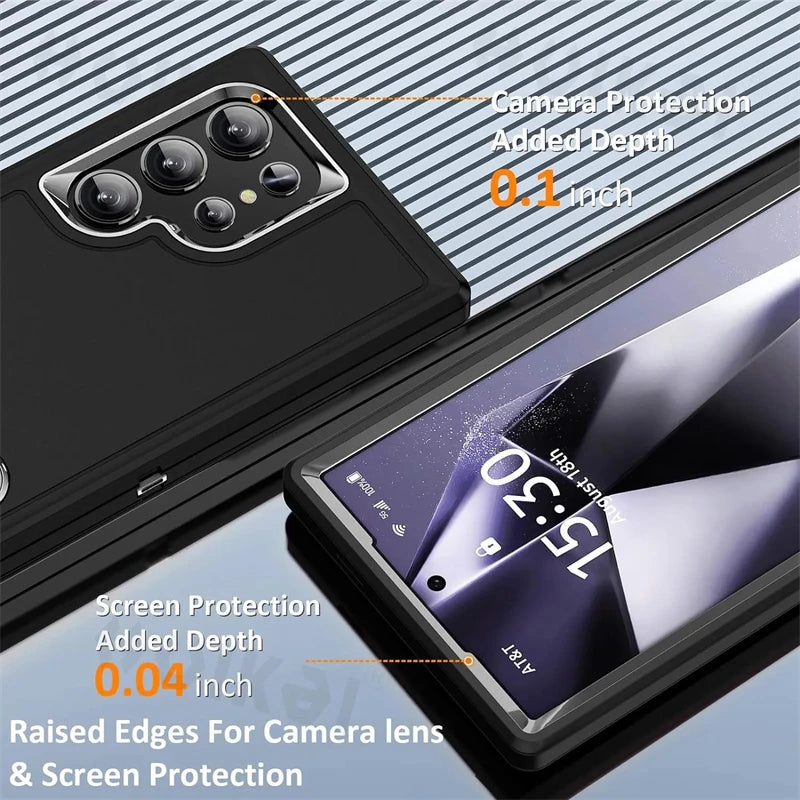 Heavy Anti-Scratch Case For Samsung Galaxy