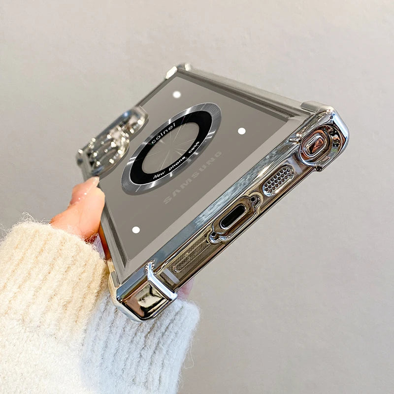 Magnetic Wireless Charge Case For Samsung Cover