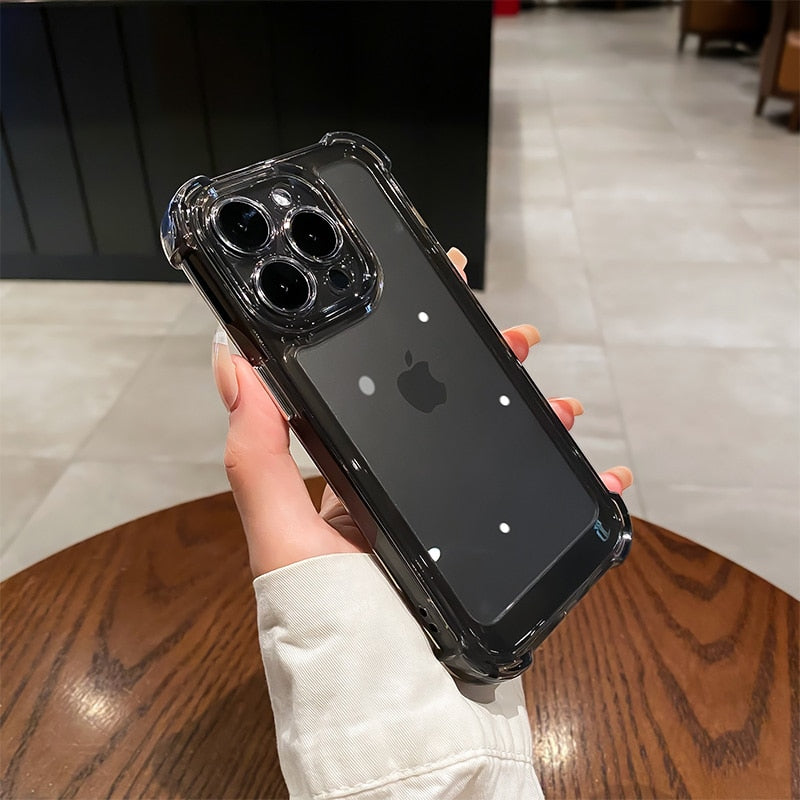 iPhone 15 14 13 12 Transparent Acrylic Case