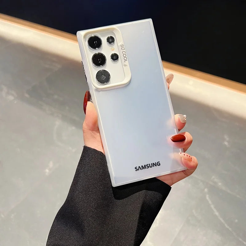 Luxury Matte Laser Phone Case