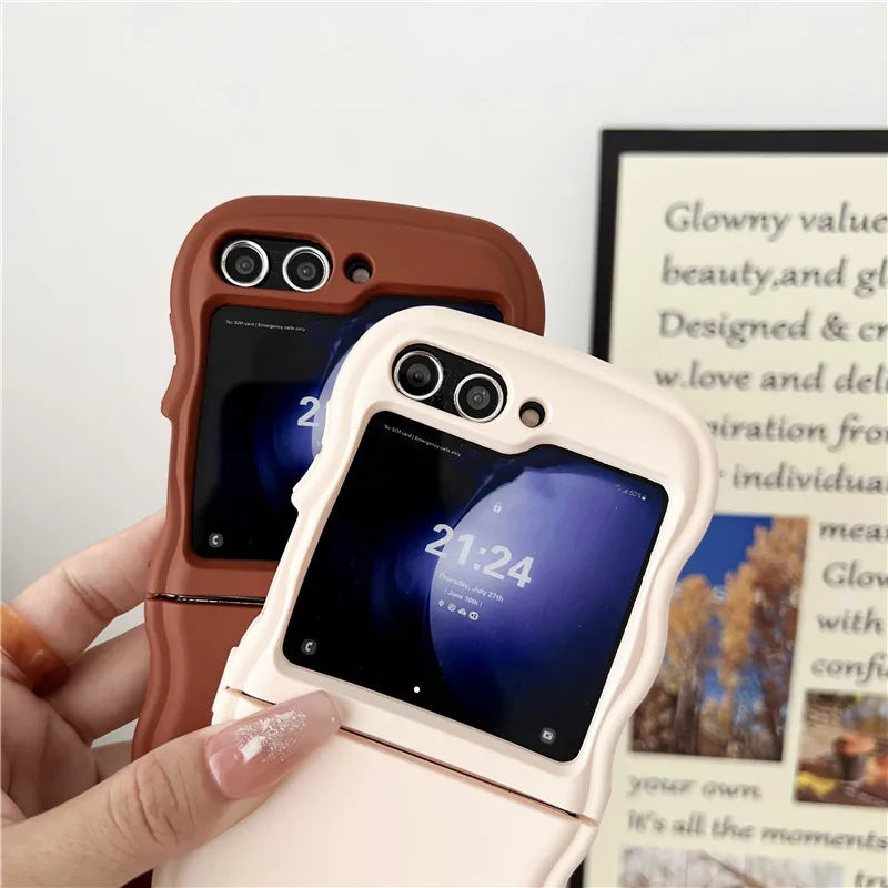 Folding Phone Case For Samsung Galaxy Z Flip Cover