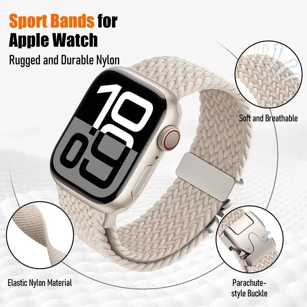 Braided Band For Apple Watch Straps
