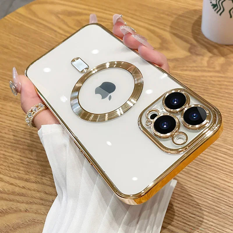 Luxury Plating For Magsafe Magnetic Case