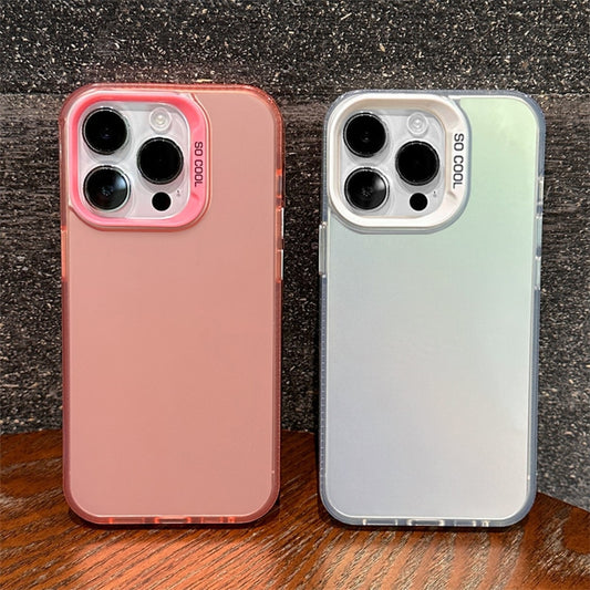 iPhone 15 14 13 12 Luxury Shockproof Gradient Phone Case
