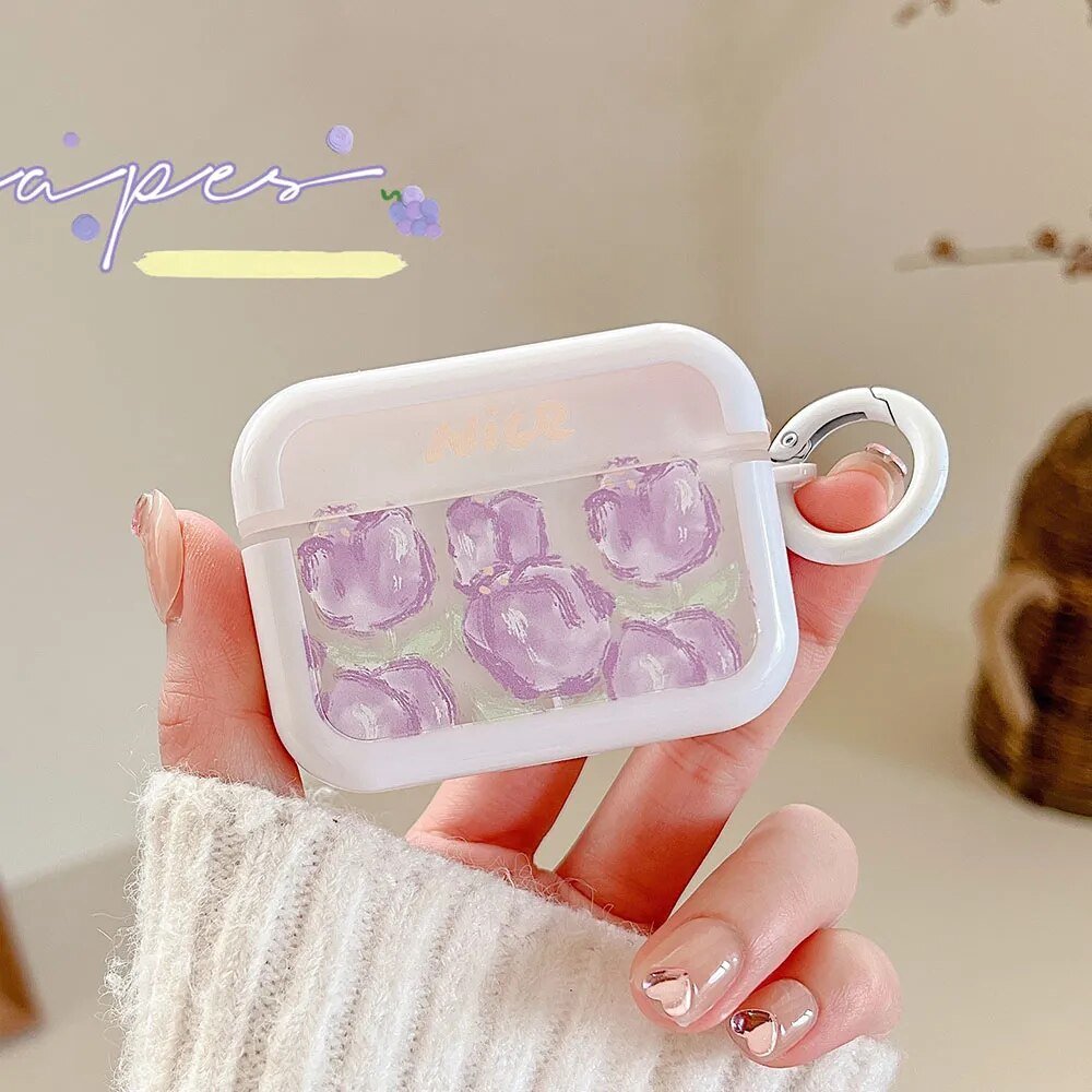 AirPods 3 1 2 Pro Earphone Cover Keyring Soft Silicone Protective Cases - JSK CasesJSK Cases