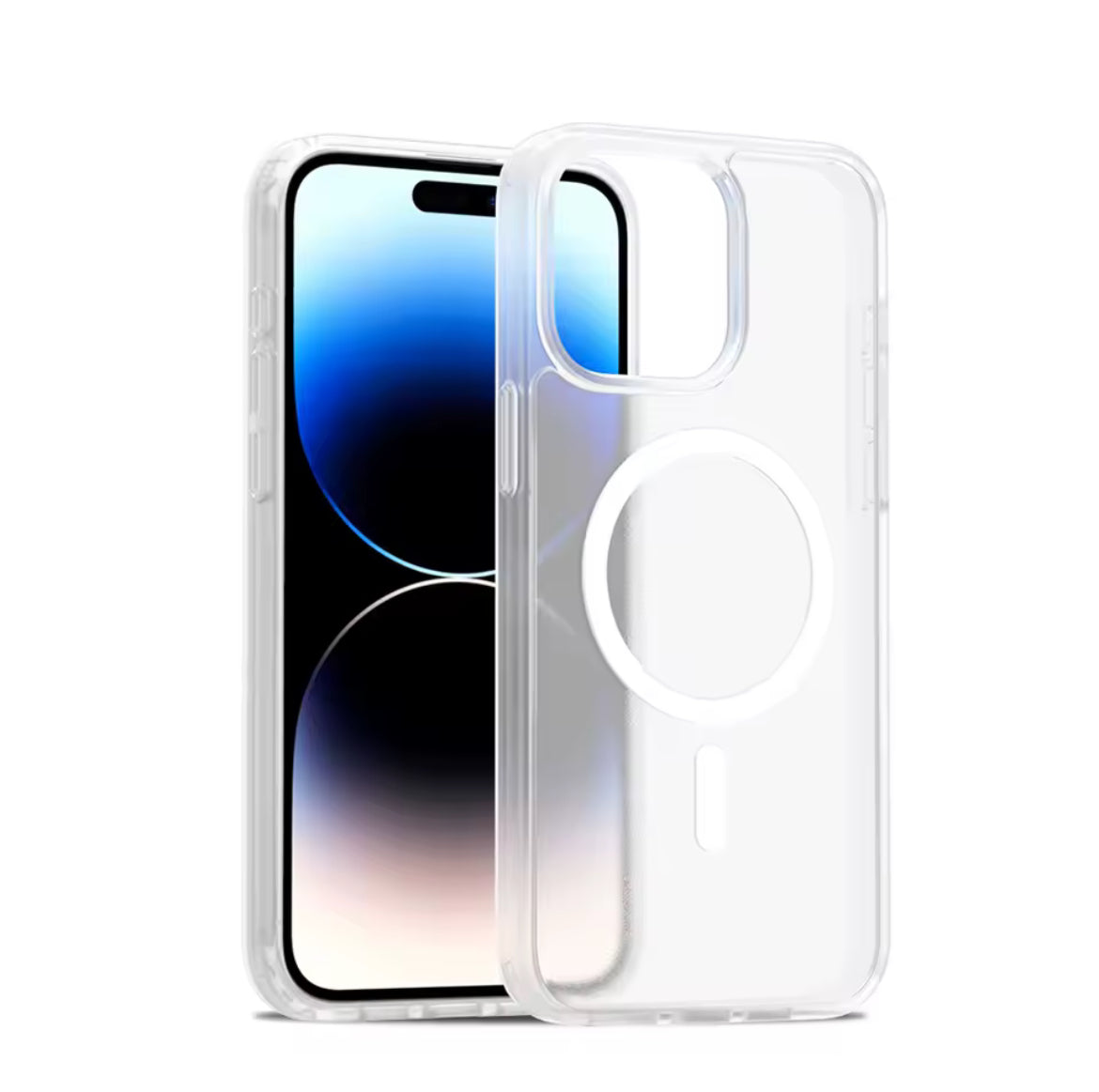 Luxury Magsafe Wireless Case for iPhone 15 14 Plus 13 12 Pro Max Matte