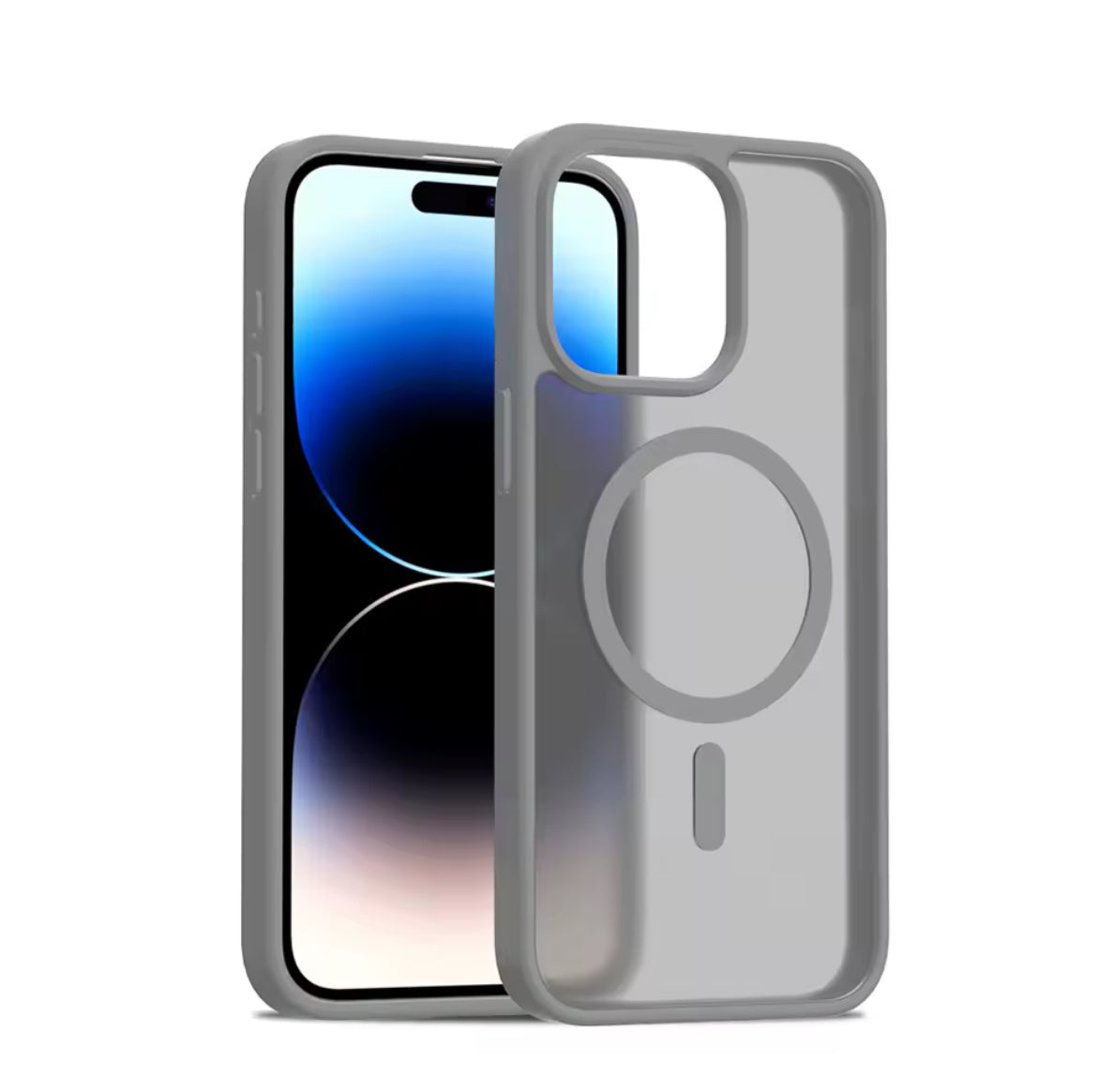 Luxury Magsafe Wireless Case for iPhone 15 14 Plus 13 12 Pro Max Matte