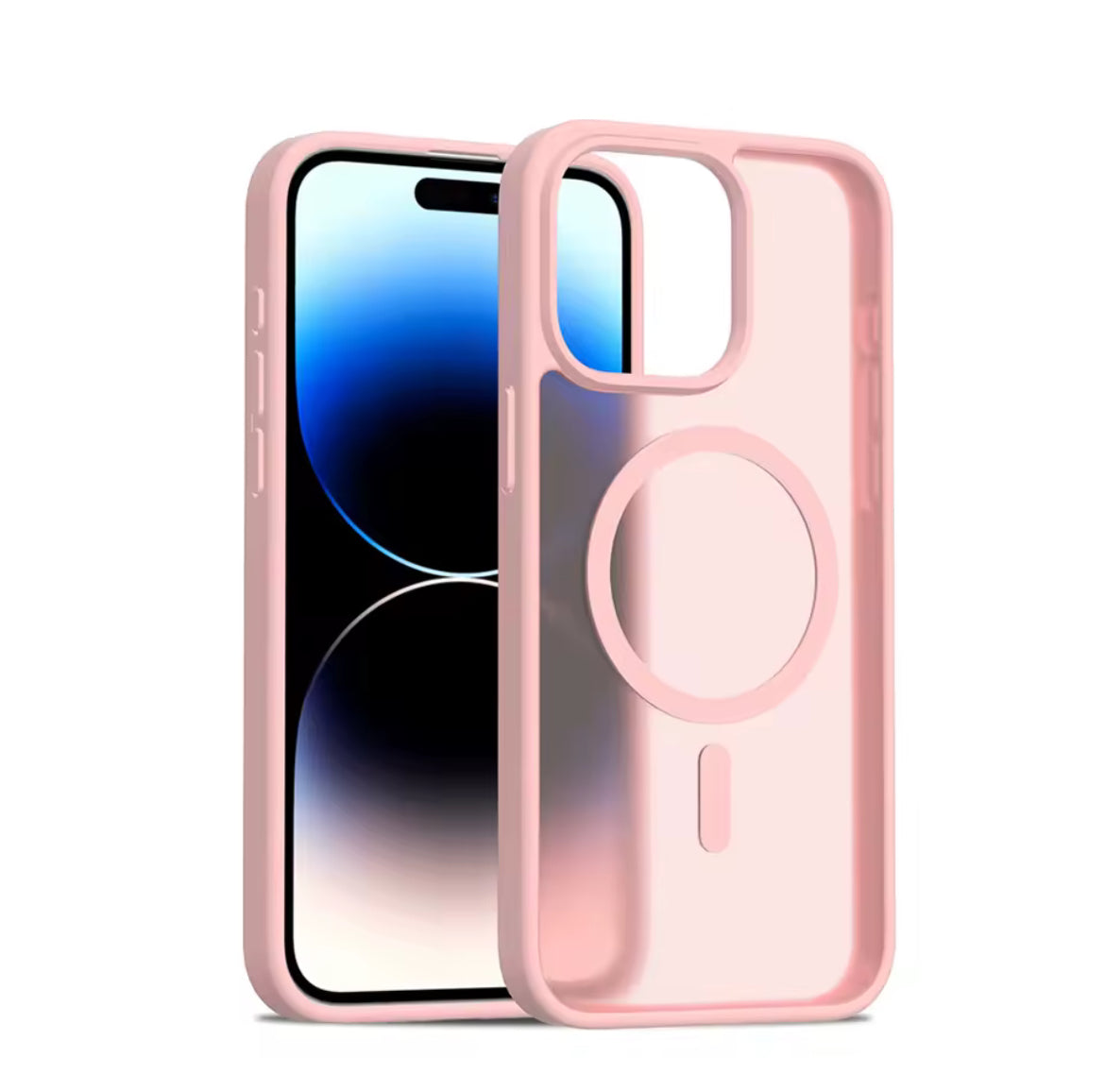 Luxury Magsafe Wireless Case for iPhone 15 14 Plus 13 12 Pro Max Matte
