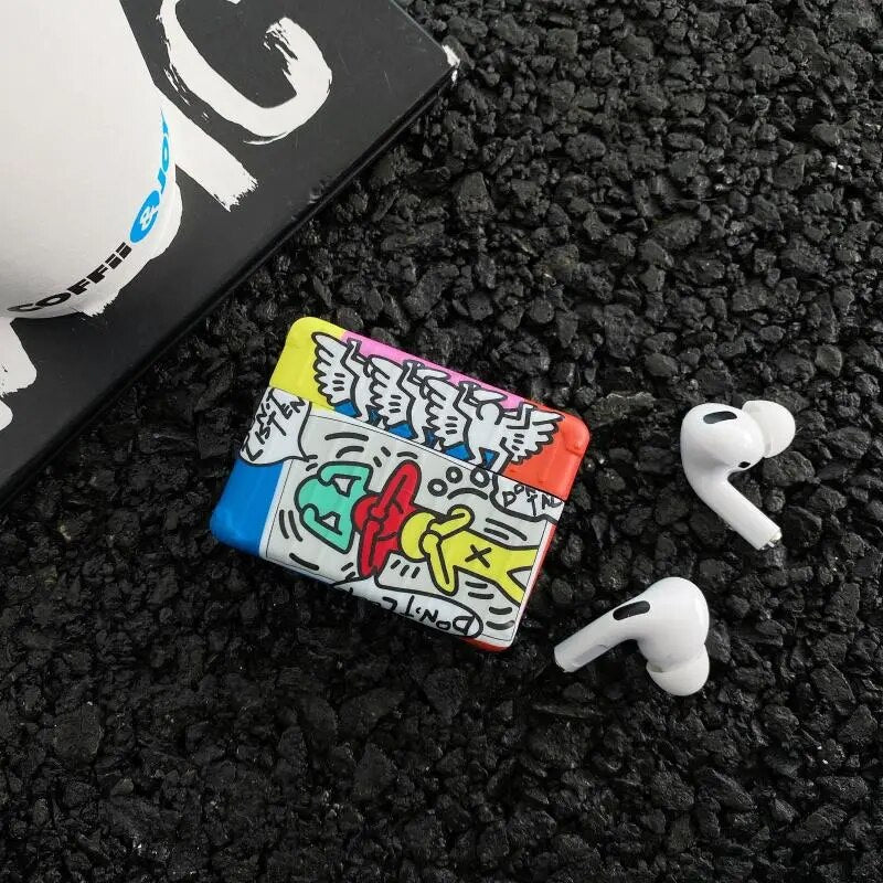 Case For Airpods pro 3 2 1 Cover Cute Silicone Bluetooth Earphone Case