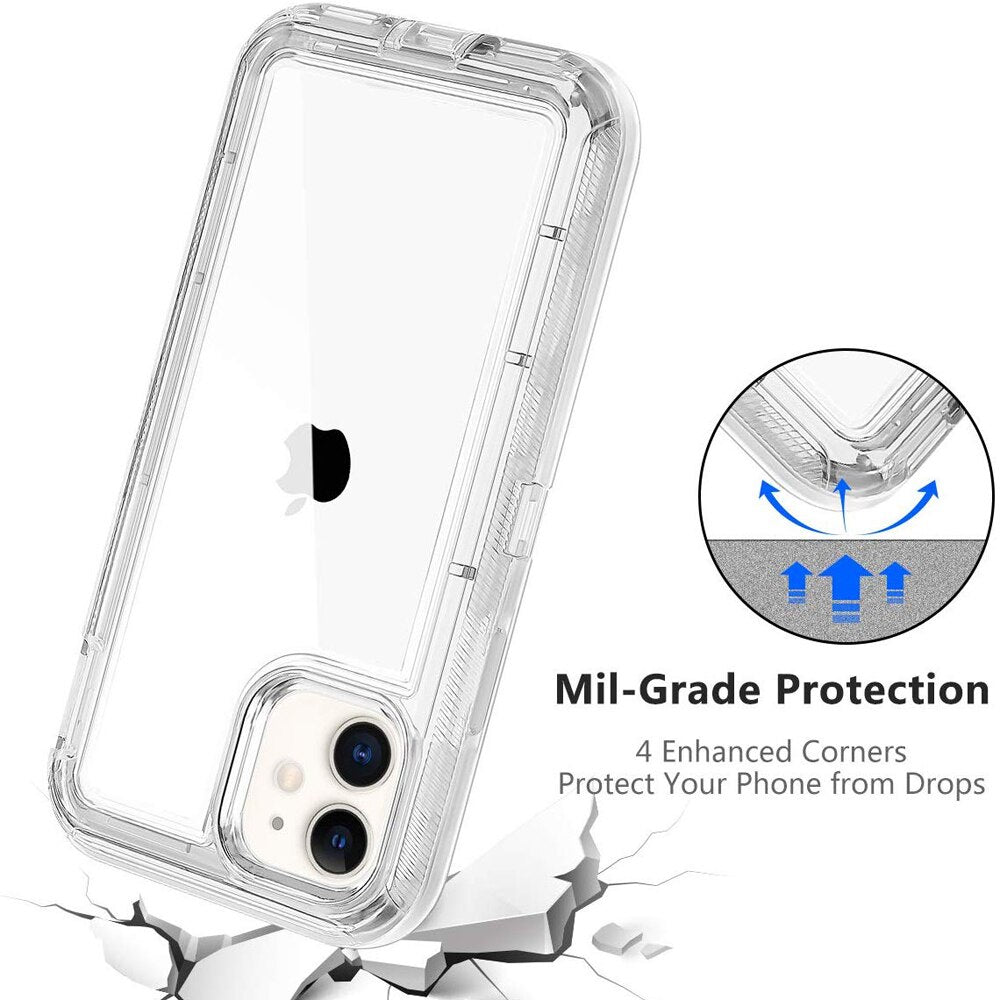 Case For iPhone 15 13 12 14 Pro Max Plus Shockproof Cover