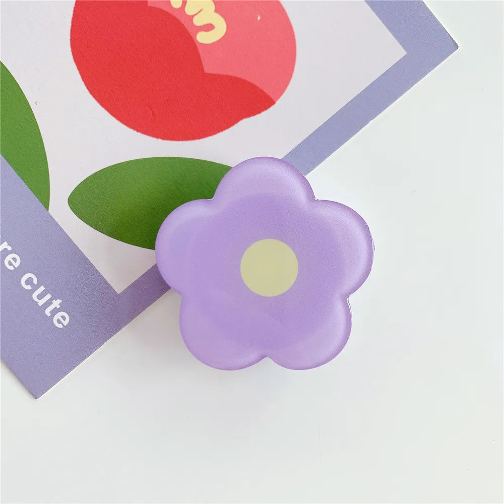 Cute Flowers Foldable Phone Stand Holder Ring Grip Bracket