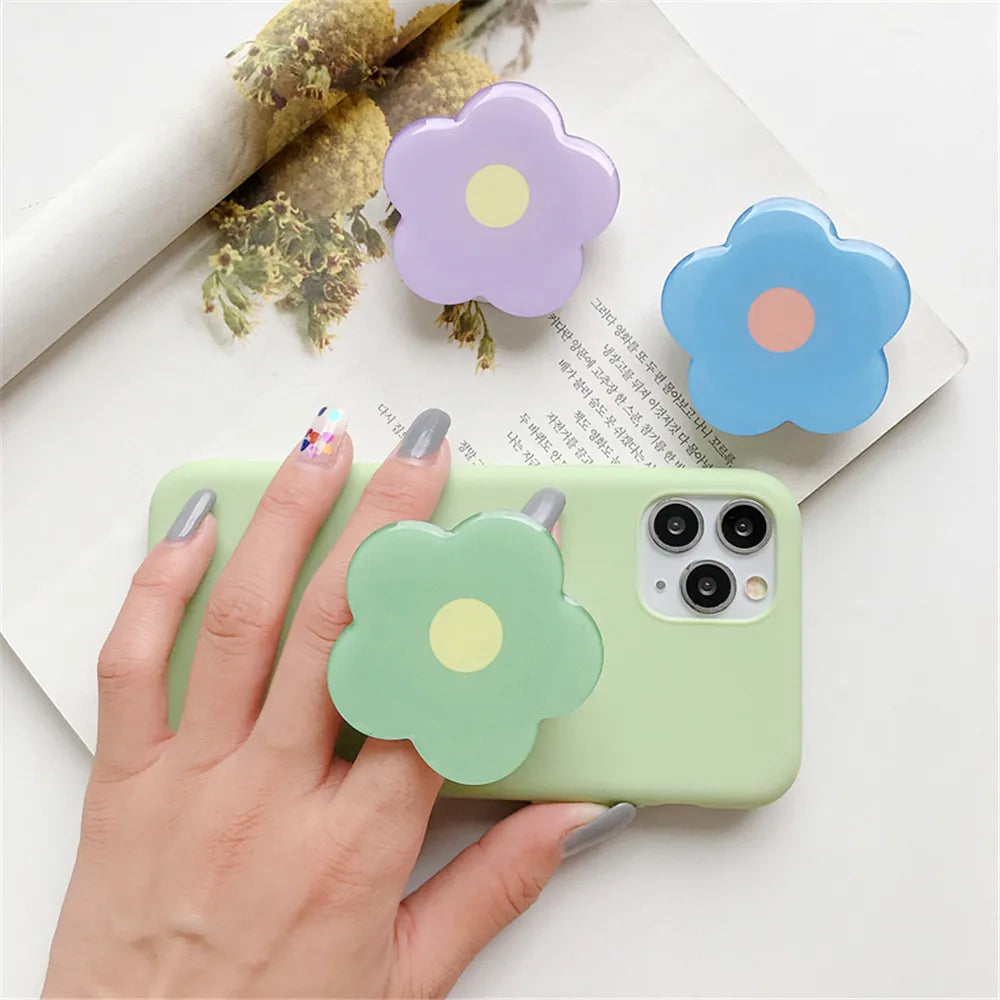 Cute Flowers Foldable Phone Stand Holder Ring Grip Bracket