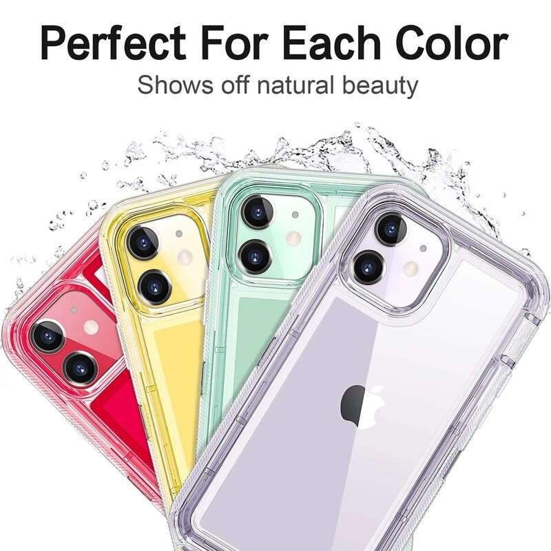 Case For iPhone 15 13 12 14 Pro Max Plus Shockproof Cover