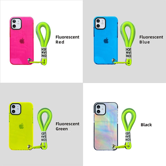 Lanyard Phone Case For iPhone 14 13 Pro Max 12 Plus Soft Silicon Cover