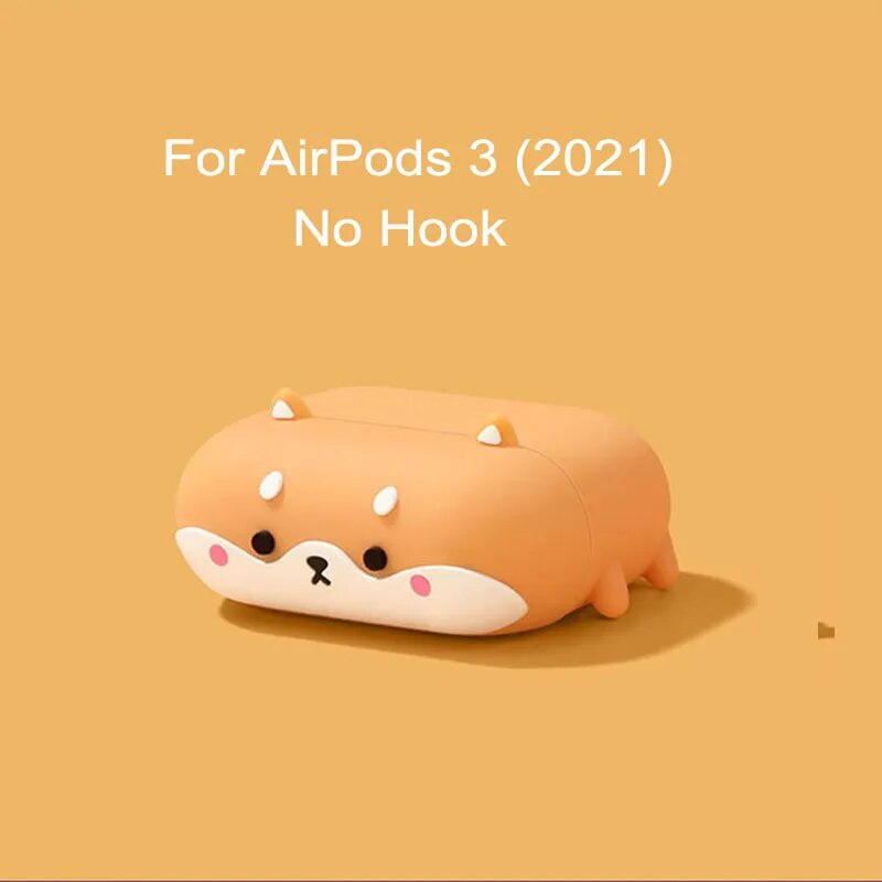 Cases For Apple AirPods 1 2 Pro 3 Bluetooth Headset Cover