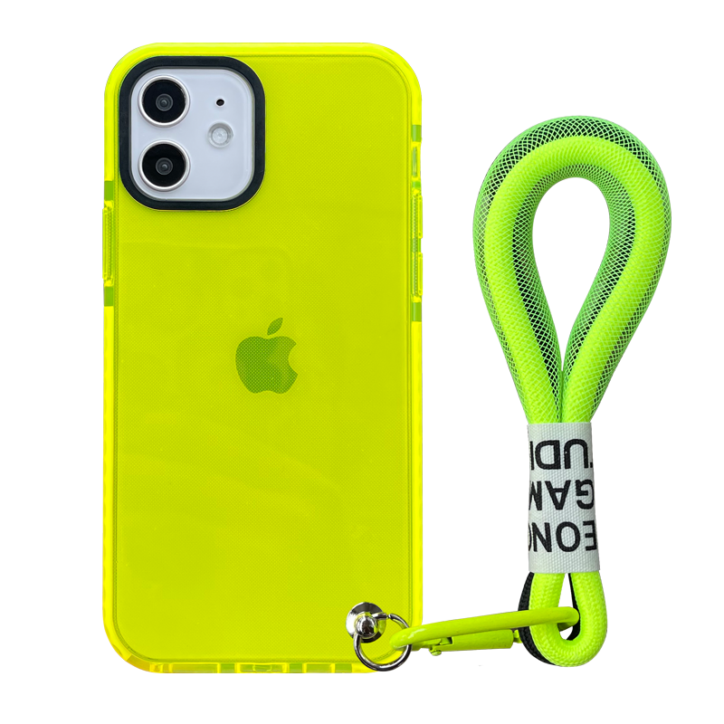 Lanyard Phone Case For iPhone 14 13 Pro Max 12 Plus Soft Silicon Cover