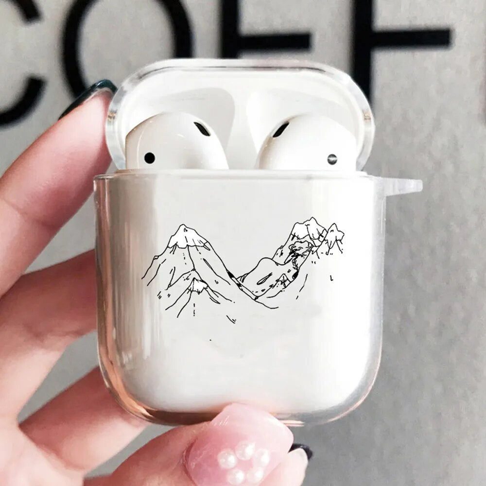 For Airpods 1 2 Earphone Airpods3 Case AirPod Pro 2nd Covers Earpods Box Bag