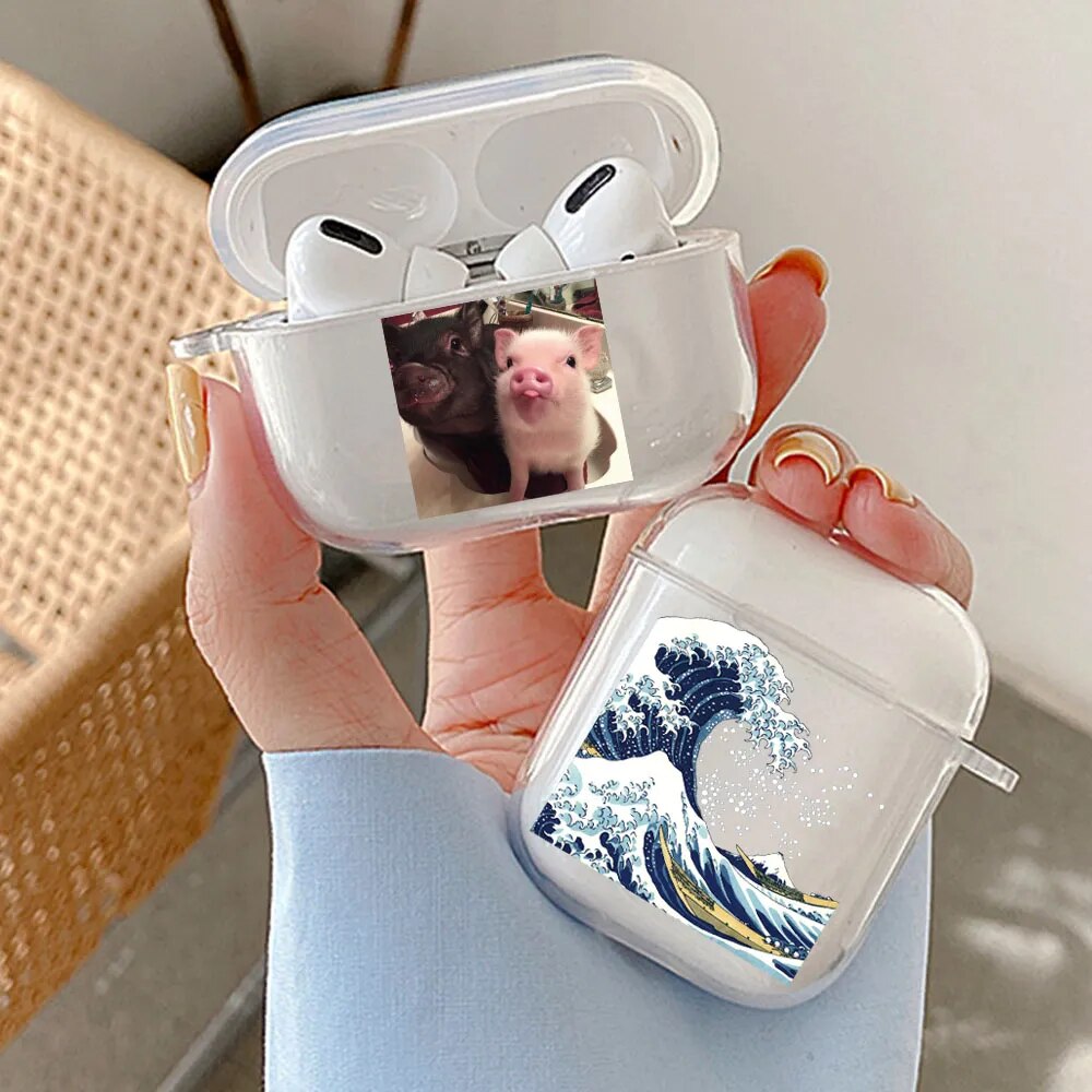 Cartoon Cover For Airpods 2 /1 3 Case Earphone Airpods Pro Pods3 Covers