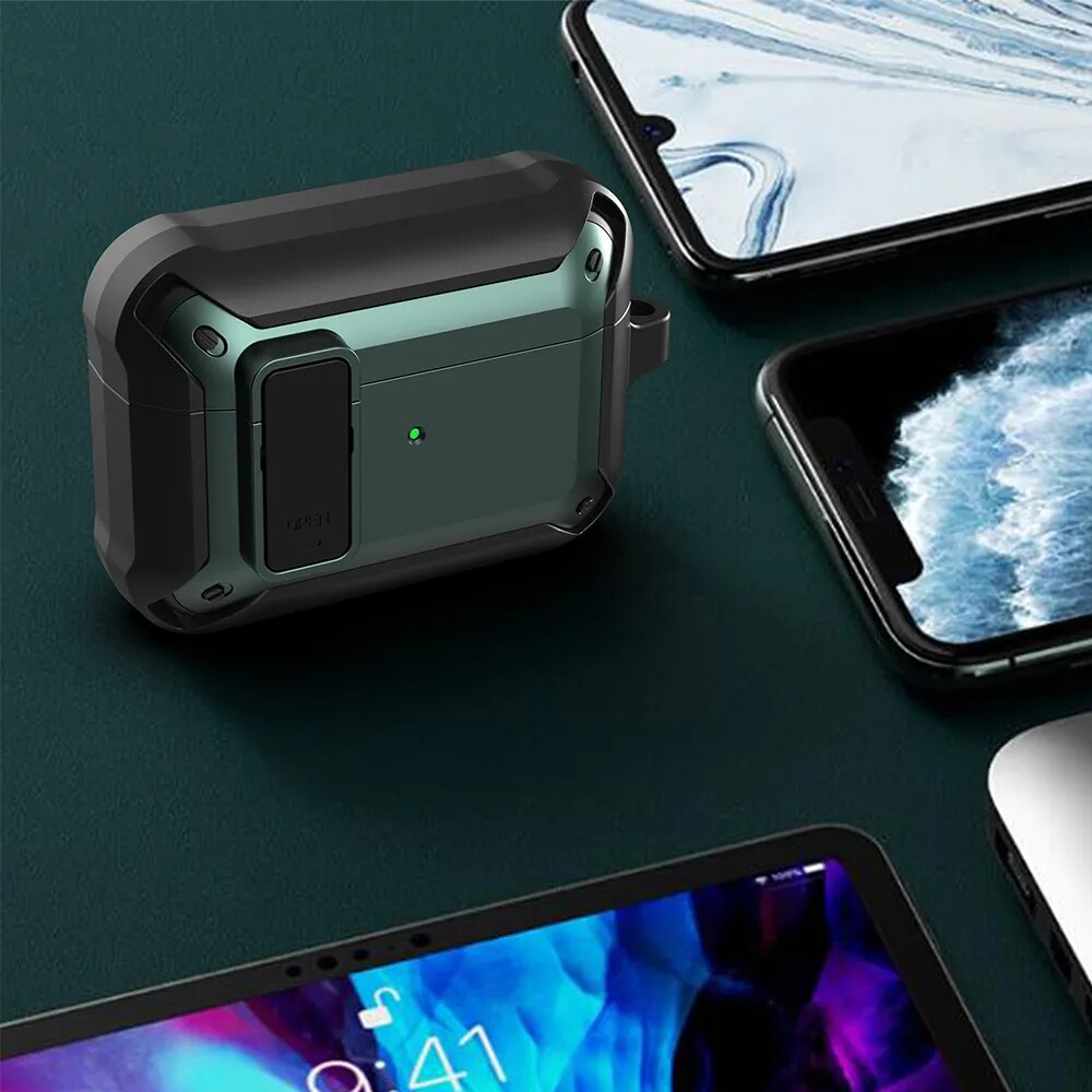 Cover For Airpods 3 Case Earphone Cover For Apple Airpods Pro 1 2 3 Case Key Hook