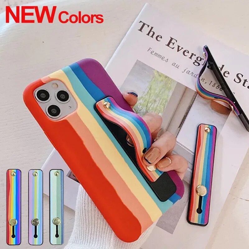 Phone Holder For iPhone Grip Phone Stand for samsung Socket bracket