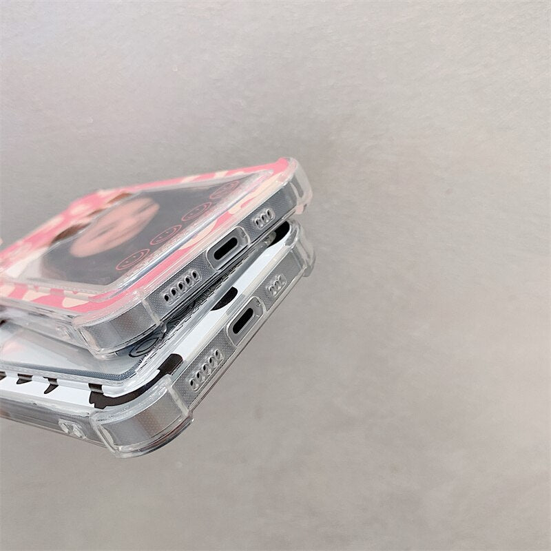 Wallet Card Phone Case For iPhone 14 13 12 Pro Max Plus Clear Soft Cover
