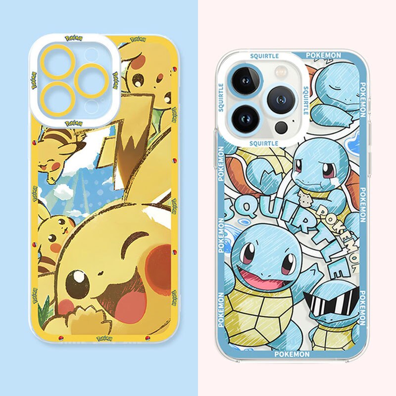 Cartoon oft Silicone Case For iPhone 15 14 Pro Max 13 12 Pro Plus Cover