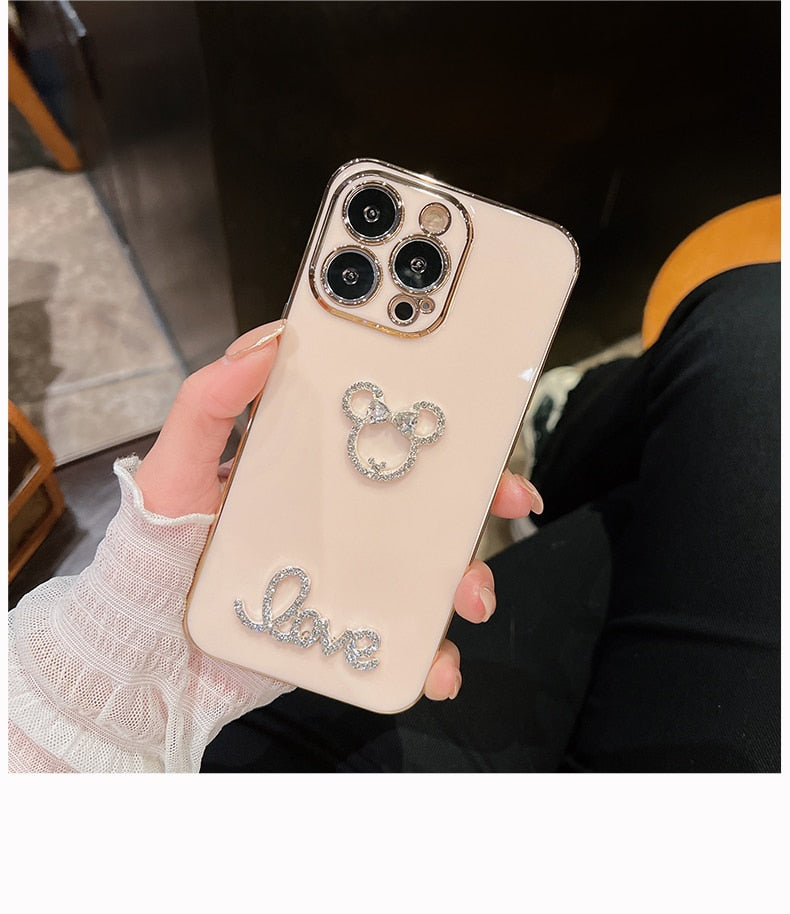 Phone case for iphone 14 12 13 Pro Plus Cute Cover