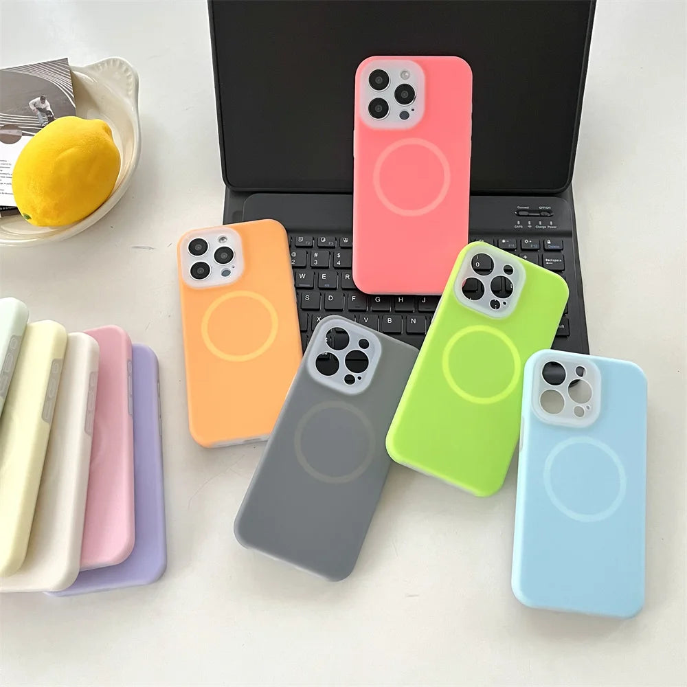 Jelly Silicone Magnetic Case