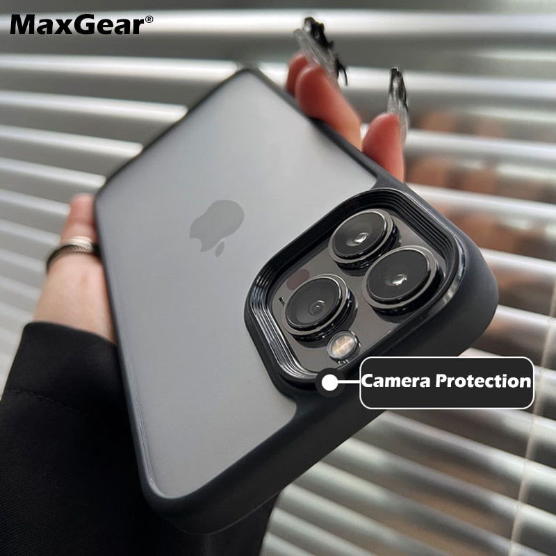 Matte Case for iPhone 15 14 13 12 Pro Max Plus Shockproof Cover