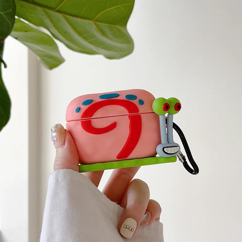 3D Cute Cartoon Earphone Case For Airpods Cover