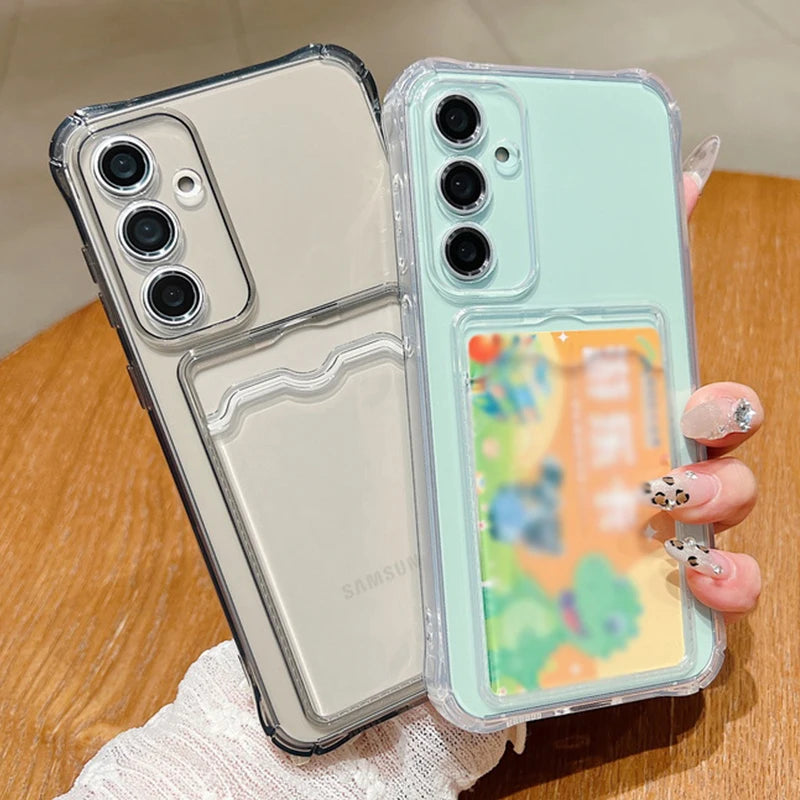 Card Holder Clear Phone Cover