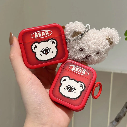 Teddy Bear Airpods 1 2 Pro 3 Cover