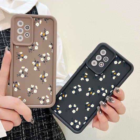 Flower Case For Samsung S21 S20 FE S23 Ultra