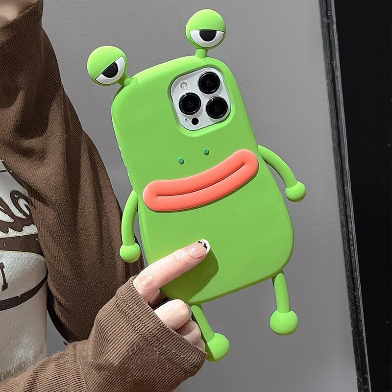 Phone Case For iPhone 14 13 12 Pro Max Cartoon Cute Cover