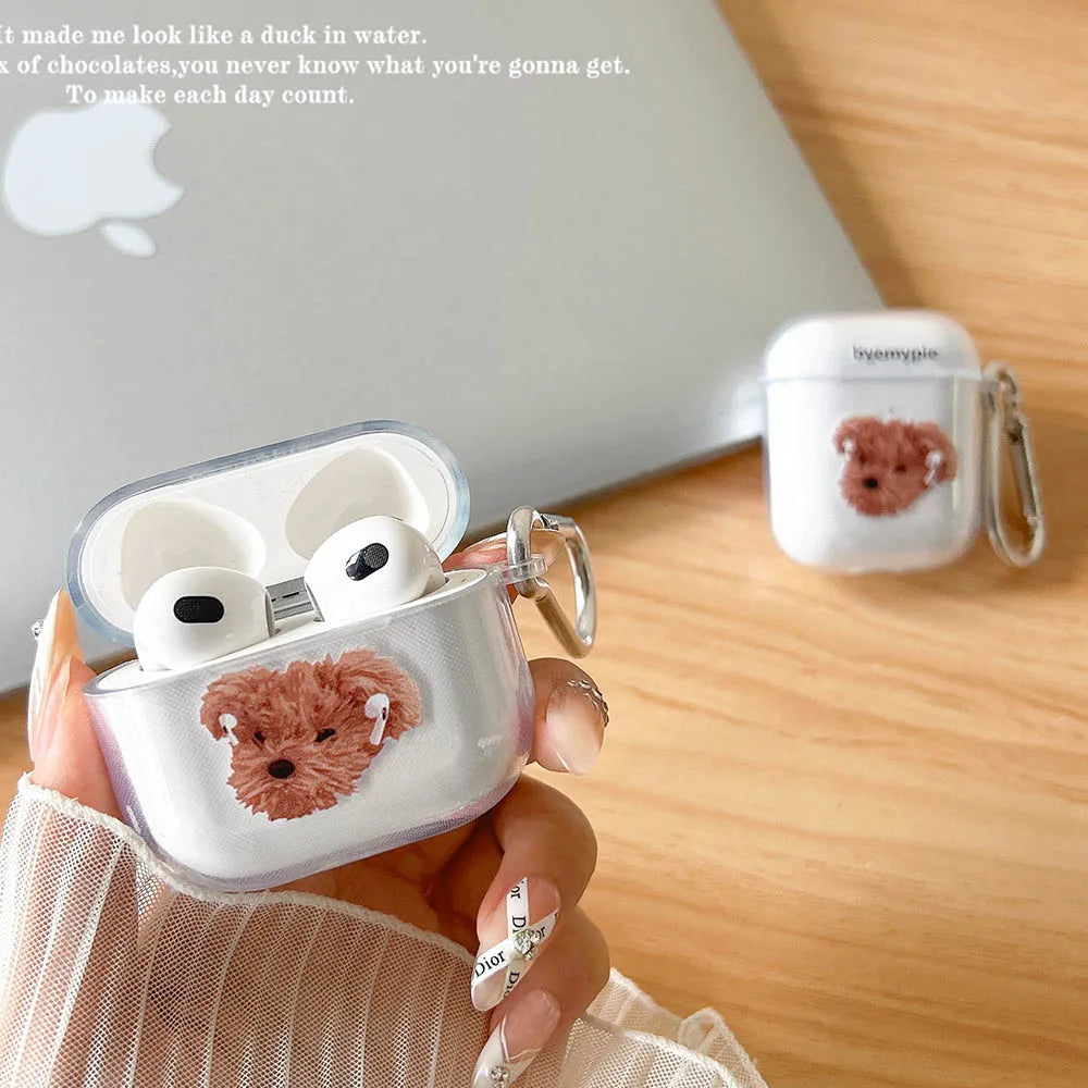 Puppy Headphone Case For AirPods 2 1 Cover Soft Protective For Air Pods Pro 2 3