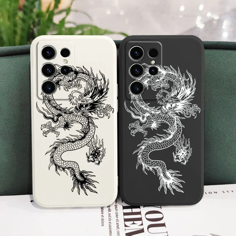 Dragon Phone Case For Samsung Galaxy S24 S23 S22 S21 S20 Cover