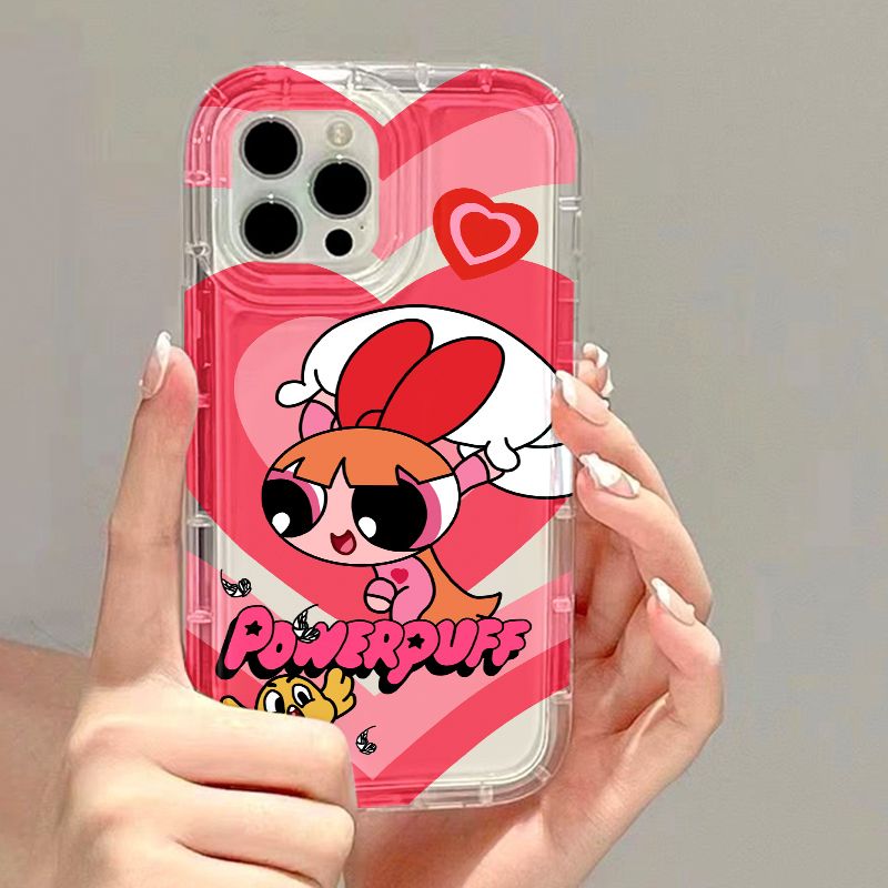 Phone Case for iPhone 15 14 13 12 Pro Max Plus Cartoon Clear Cover