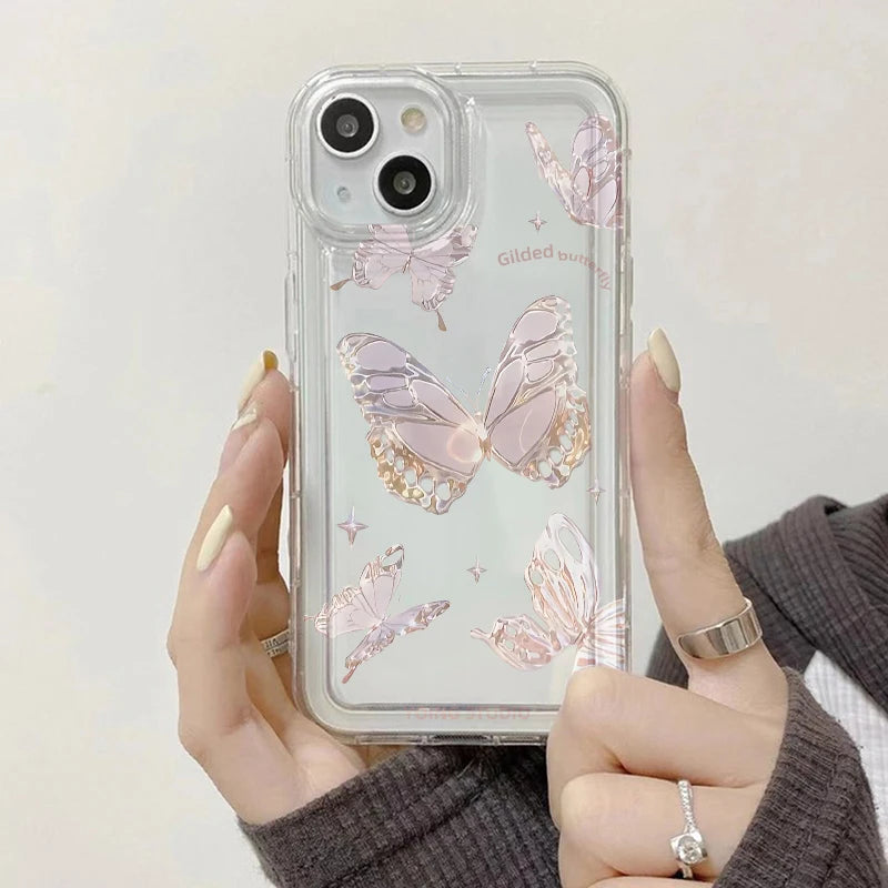 Case For iPhone Flower Cover
