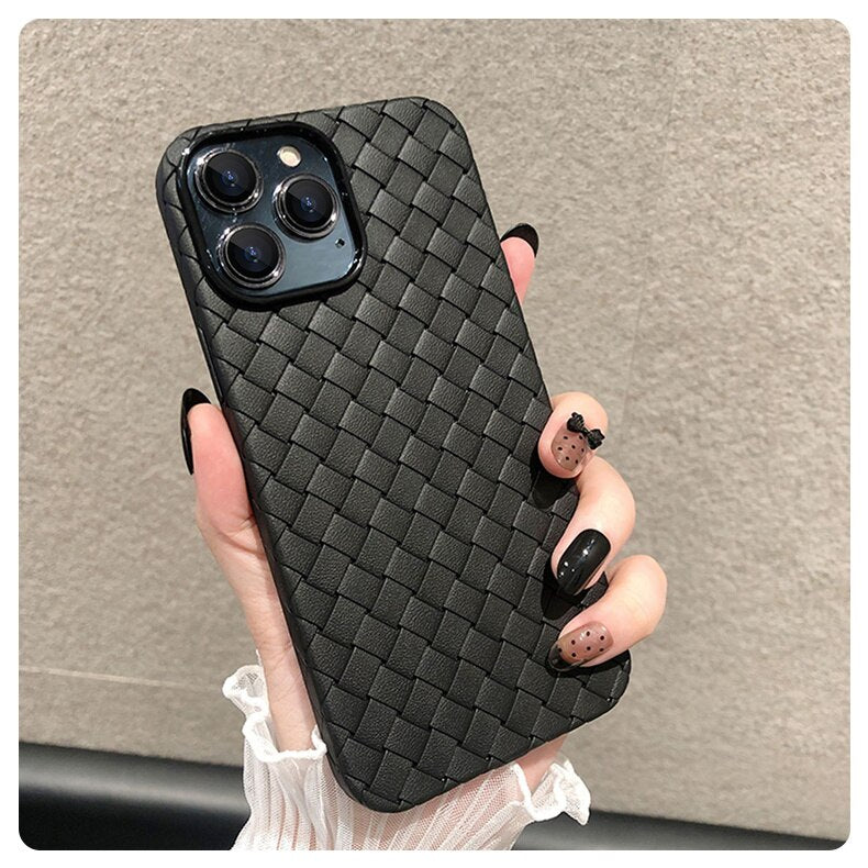 iPhone 15 14 13 12 Breathable Pattern Soft Thin Case