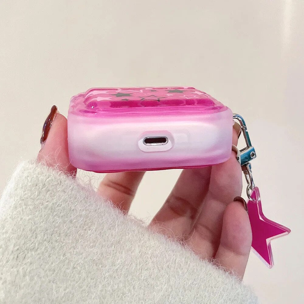 For Airpods 1 2 3 Pro 2 Earphone Case For Apple Airpod Pro with Keyring