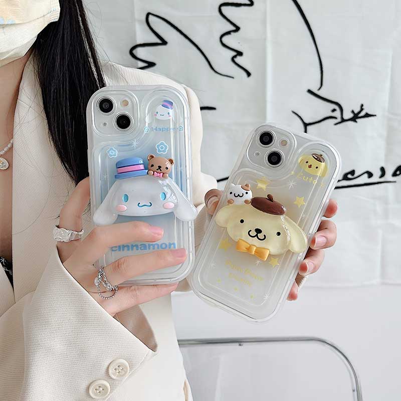 iPhone 15 14 13 12 Cartoon Phone Case