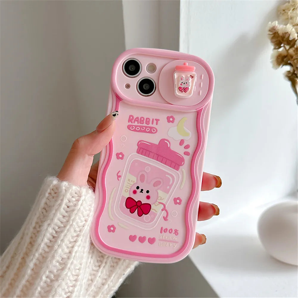 Cute protection case for iPhone 15 Pro Max 12 13 14 Pro Max silicone cover