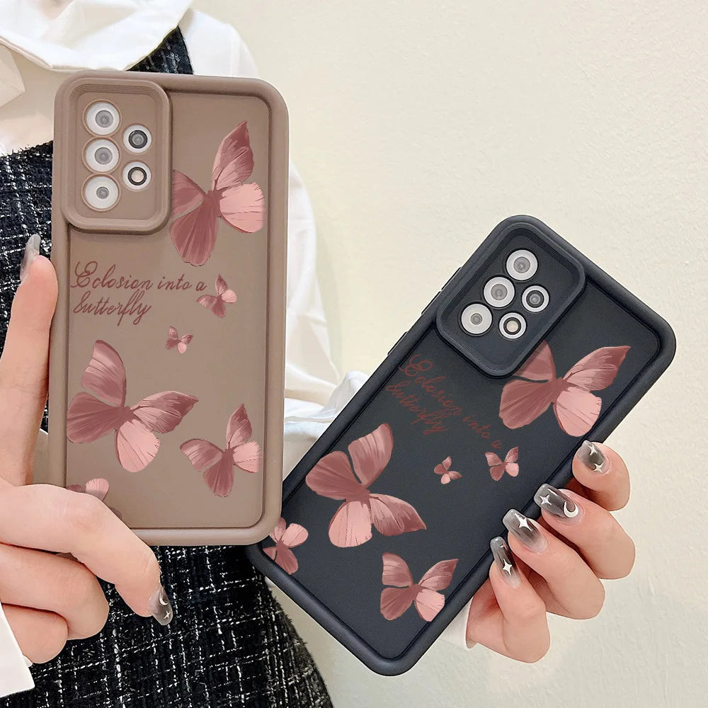 Flower Case For Samsung S21 S20 FE S23 Ultra