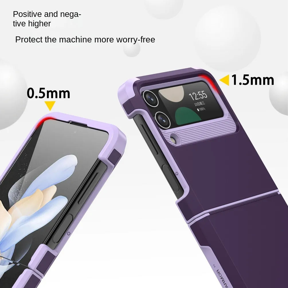 Phone Case For Samsung Z Flip 5 Flip5 Galaxy Z Flip 4 3 Back Cover