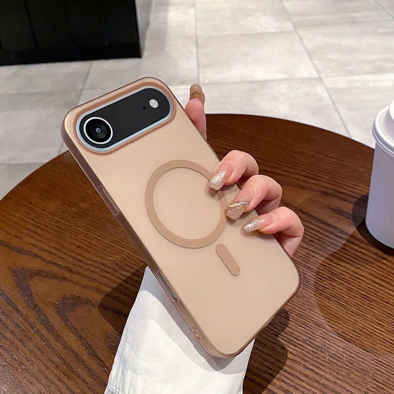 Slim Matte Clear Magnetic Cases