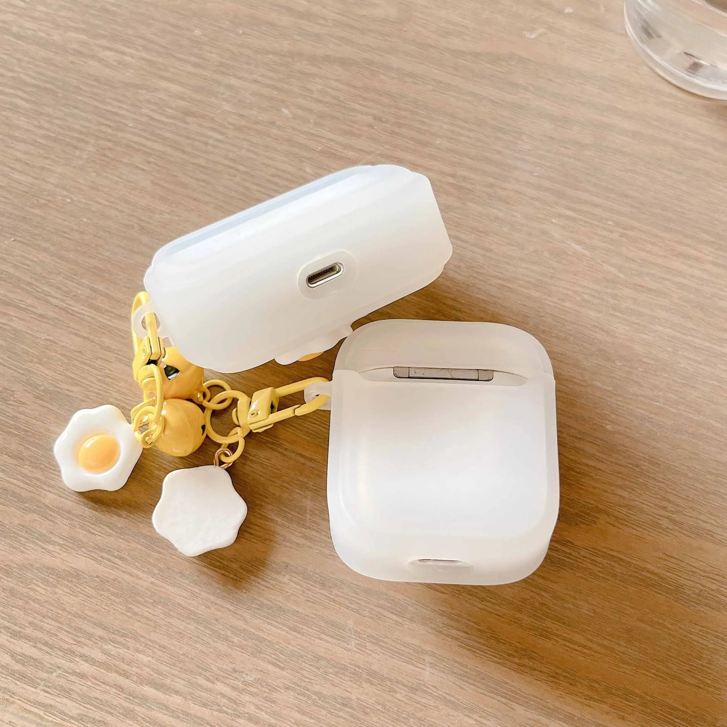 Cute cartoon matte silicone soft protector for airpods 1 2 pro 3 2nd