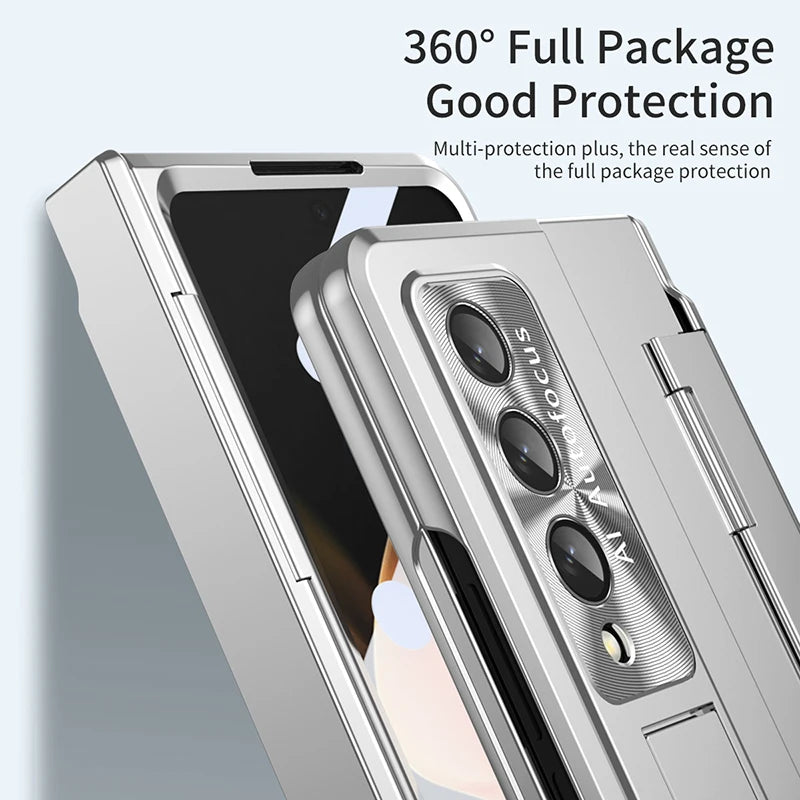 Plating Case for Samsung Galaxy Z Fold Phone Cover