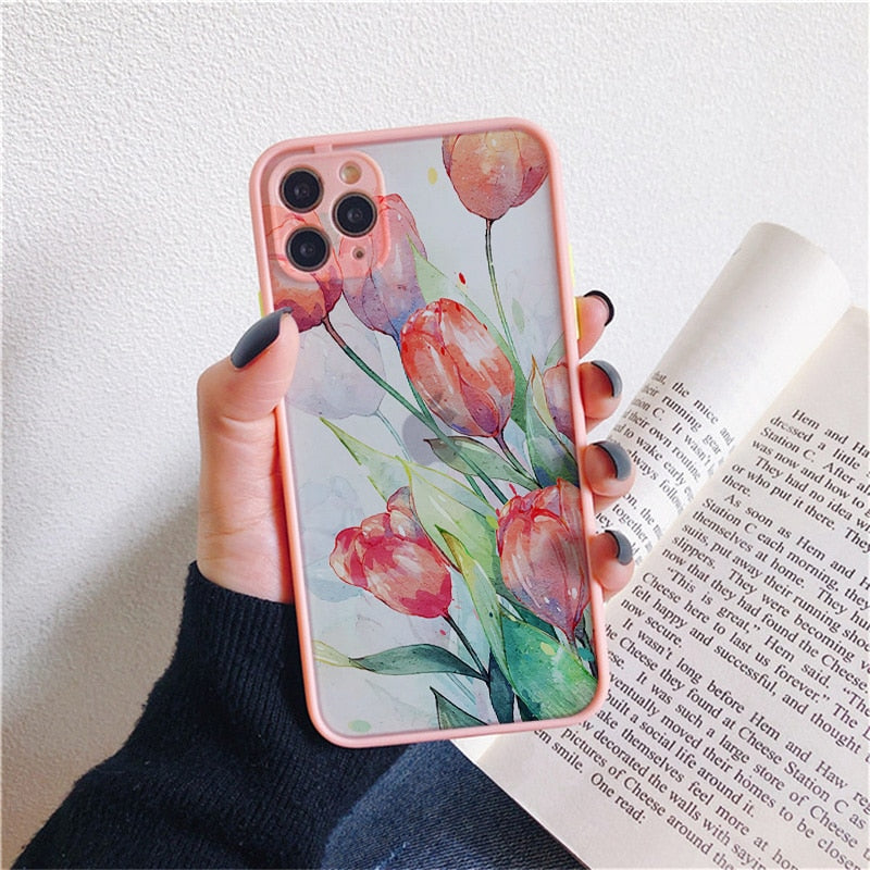 Flower Phone Case for iPhone 14 Plus 12 13 14 Pro Max Covers