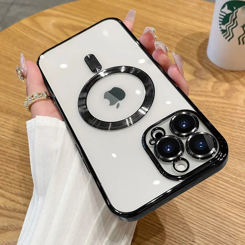 Luxury Plating For Magsafe Magnetic Case