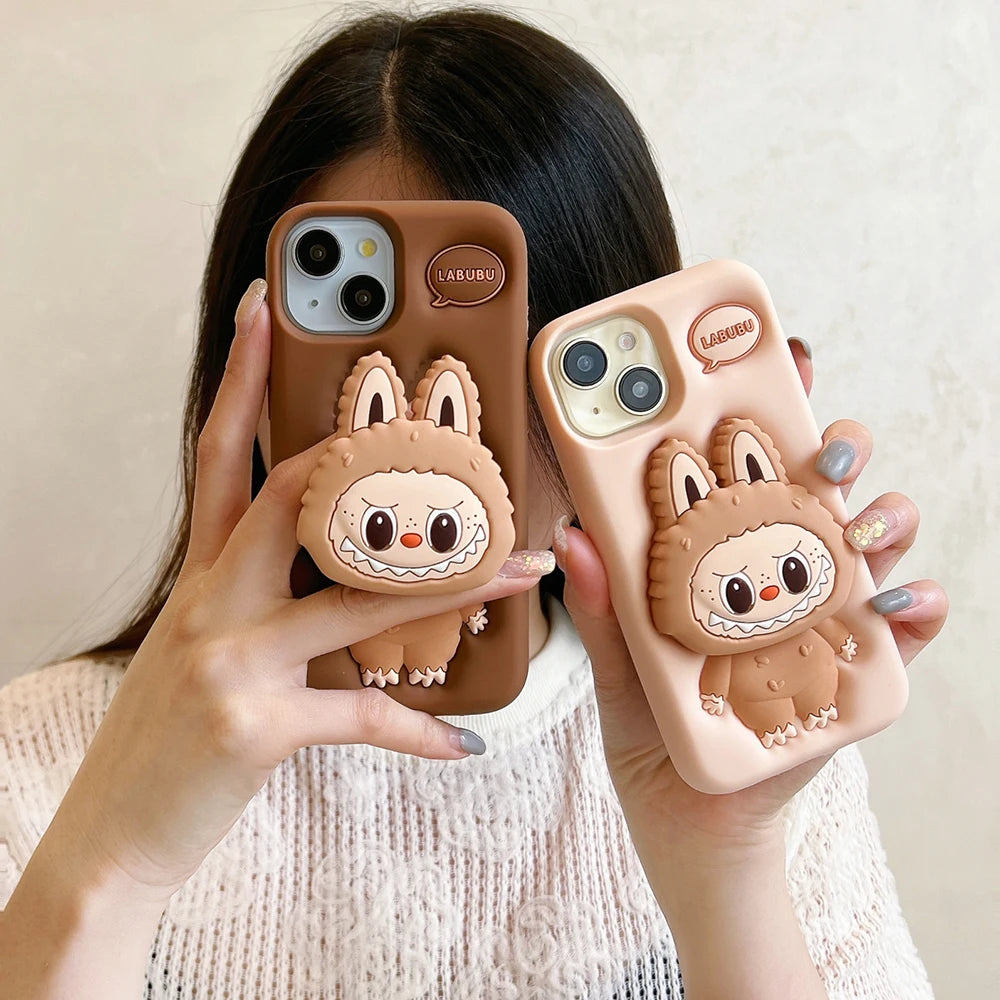 Cute iPhone Case With Phone Stand
